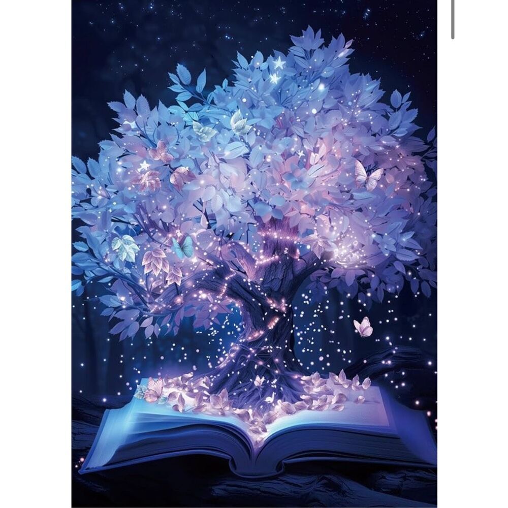 NEW SEALED Tree of Life Adults 1000 Pcs Hard Plant Book Jigsaw Puzzle